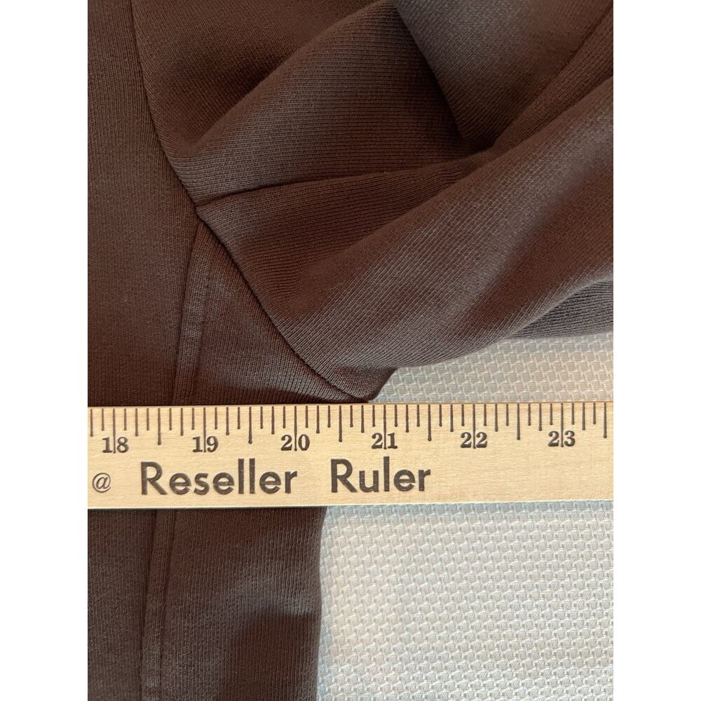 FRANK & EILEEN Belfast Double Breasted Peacoat BROWN M Retails $348 QUIET LUXURY - Picture 11 of 12